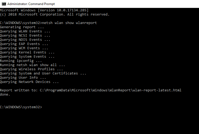 صورة لـ كيفية إنشاء سجل Wi-Fi أو تقرير WLAN في نظام التشغيل Windows 10 | Wireless-reports-run-scan-DzTechs