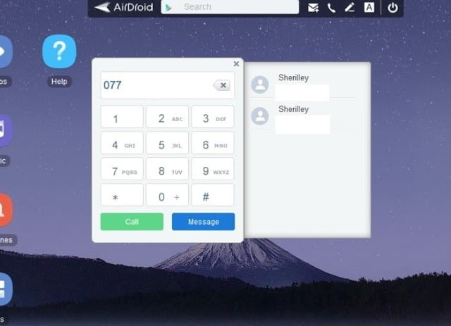 صورة لـ كيفية توصيل هاتف Android الخاص بك بـ Linux باستخدام Airdroid | airdroid-calledit-min-DzTechs