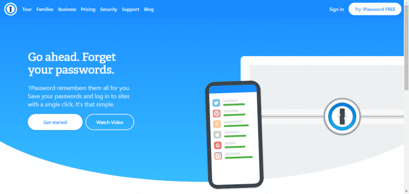 صورة لـ أفضل مدراء كلمة المرور الذين يعملون على نظام التشغيل ChromeOS | chromeos-1password-e1536887841919-DzTechs