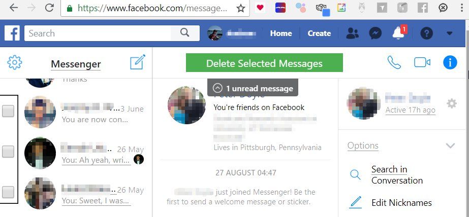صورة لـ كيفية حذف العديد من الرسائل في وقت واحد على Facebook Messenger | fb-msngr-bulk-3-DzTechs