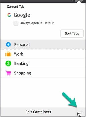 صورة لـ ما هي Firefox Containers وكيفية استخدامها لحماية خصوصيتك ؟ | firefox-containers-create-new-container-DzTechs