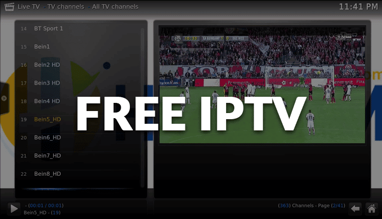 صورة لـ أفضل قوائم وخدمات IPTV المجانية لـ Kodi أو Android Boxes أو Fire TV | free-iptv-addons-lists-750x430-DzTechs