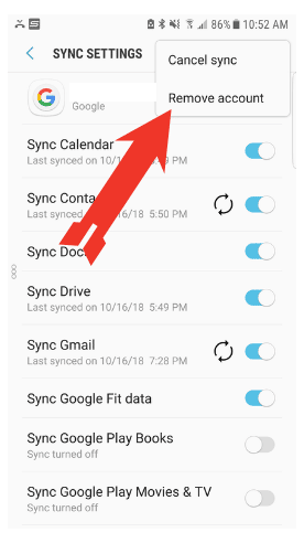 صورة لـ كيفية إصلاح رمز خطأ Code 506 في متجر Google Play | google-play-506-remove-account-DzTechs
