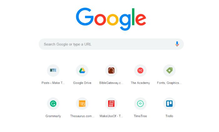 صورة لـ كيفية تخصيص صفحة علامة تبويب جديدة في متصفح Google Chrome | google-tab-page-new-screens-DzTechs