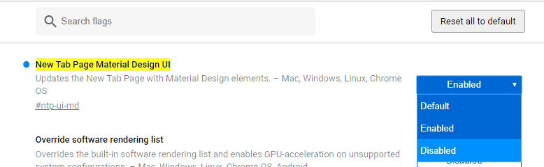 صورة لـ كيفية تخصيص صفحة علامة تبويب جديدة في متصفح Google Chrome | google-tab-page-revert-DzTechs