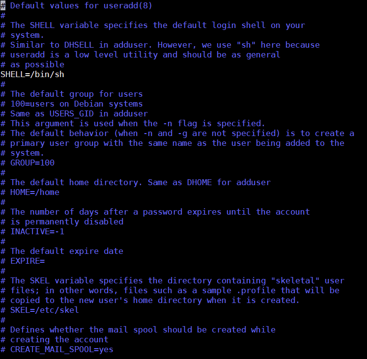 صورة لـ كيفية إدارة المستخدمين من سطر الأوامر في نظام Linux | linux-useradd-conf-DzTechs