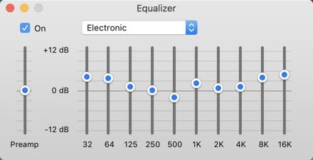 صورة لـ 3 طرق لتطبيق معادل الصوت في نظام MacOS لتحسين الموسيقى الخاصة بك | macos-equalizer-itunes-equalizer-window-DzTechs