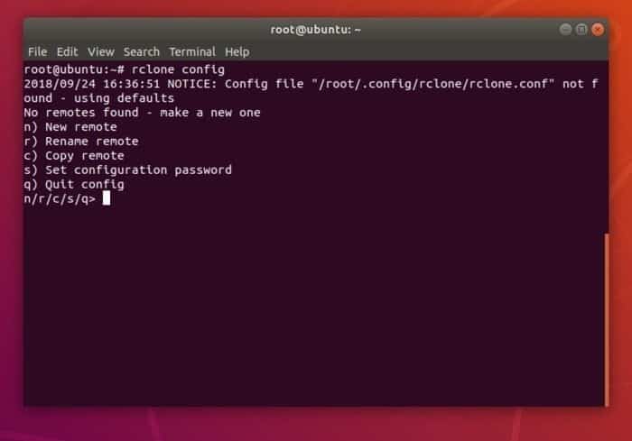 صورة لـ استخدام Rclone للمزامنة مع موفري وحدات تخزين متعددة في Linux لعملية النسخ الاحتياطي | rclonesetup-min-DzTechs