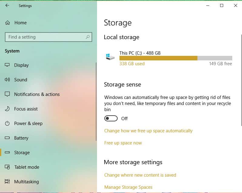 صورة لـ كيفية تحسين أداء سلة المحذوفات في نظام التشغيل Windows 10 | recycle-bin-storage-setting-DzTechs