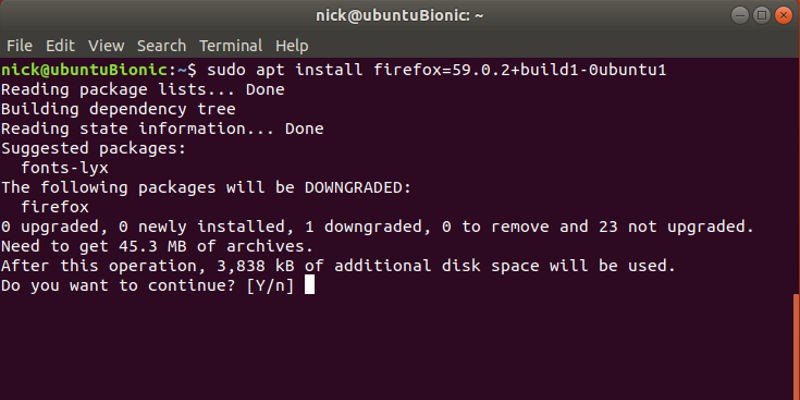 صورة لـ كيفية إعادة تثبيت نظام التشغيل Linux إلى إصدار سابق من الحزم | rollback-feat-DzTechs