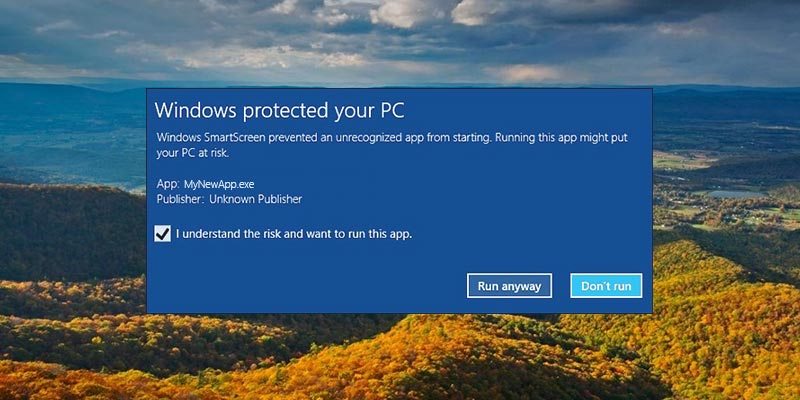 صورة لـ كيفية تعطيل عمل SmartScreen filter في نظام التشغيل Windows 10 | smartscreen-win10-featured-DzTechs