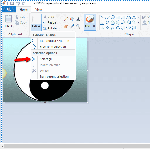 صورة لـ 5 أشياء رائعة لا تعرفها أبداً يمكنك القيام بها باستخدام برنامج Microsoft Paint | windows-mspaintall-DzTechs