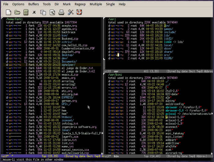 صورة لـ أفضل تطبيقات تحرير النصوص المُتقدمة لنظام Linux | 5-best-text-editors-emacs-DzTechs