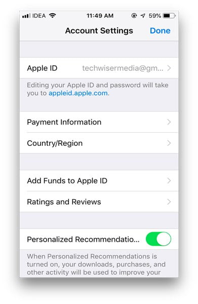 صورة لـ كيفية تغيير بلد متجر التطبيقات على نظام التشغيل iOS 12/11 | 5ccc444cd7d19_4-DzTechs