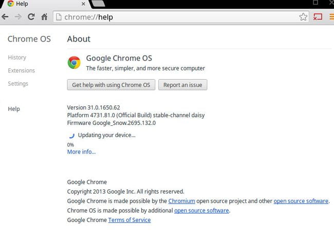 صورة لـ كيفية زيادة تأمين وحماية جهاز Chromebook | Chrome-update-DzTechs