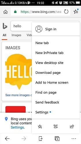 صورة لـ حرب المتصفحات: Google Chrome ضد Microsoft Edge | Edge-Mobile-browser-Android-DzTechs