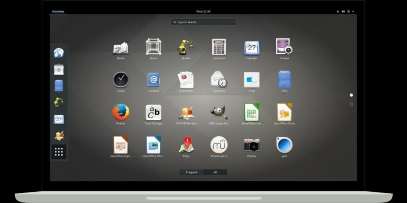 صورة لـ كيفية توصيل هاتف Android بسطح المكتب Gnome باستخدام GSConnect | Gnome-Desktop-min-DzTechs