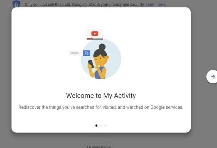 صورة لـ كيفية البحث عن الأوامر الصوتية لـ Google Assistant وحذفها | Google-MyActivity-DzTechs