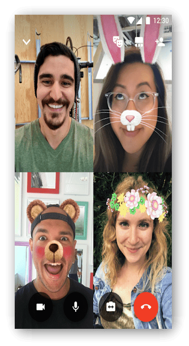 صورة لـ أفضل التطبيقات لإجراء مكالمات الفيديو بين Android و iPhone | Make-Video-Calls-From-Android-to-iOS-4-DzTechs