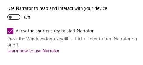 صورة لـ كيفية استخدام أداة Windows Narrator لتحويل النص إلى كلام | Narrator-Key-DzTechs