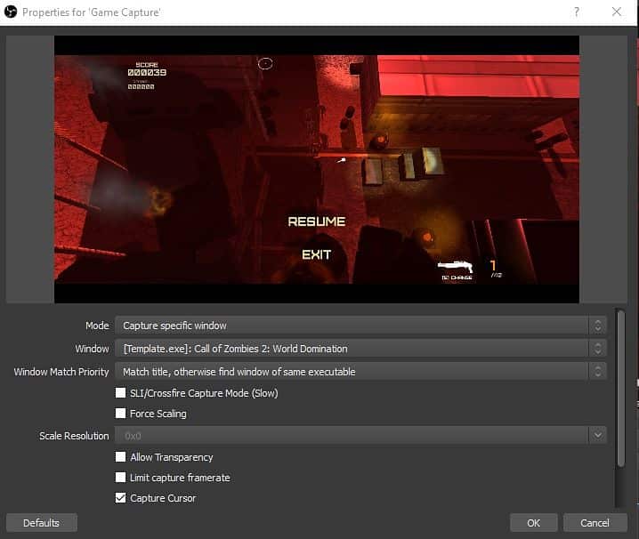 صورة لـ OBS vs. XSplit Broadcaster: من هو أفضل تطبيق لبث الألعاب ومشاركتها | OBS-Game-Screen-Capture-DzTechs