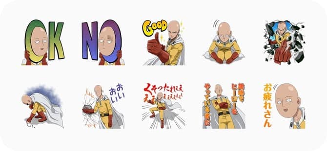 صورة لـ أفضل تطبيقات الملصقات للـ WhatsApp (2023) | One-Punch-man-DzTechs