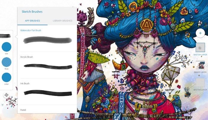 صورة لـ أفضل بدائل تطبيق Procreate المُتاحة لـ Android و Windows لإنشاء رسومات فنية | Screen-Shot-2018-10-08-at-5.27.35-PM
