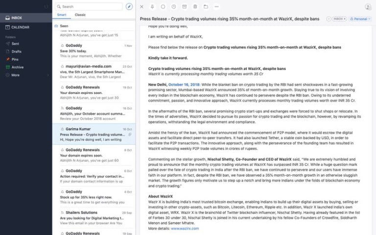 صورة لـ أفضل عملاء البريد الإلكتروني على الـ Mac (2023) | Spark-DzTechs