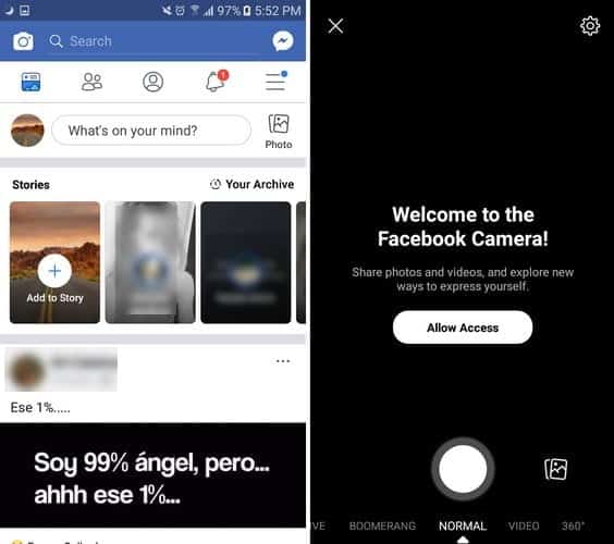 صورة لـ كيفية إنشاء وتخصيص قصص Facebook | Stories-Start-DzTechs