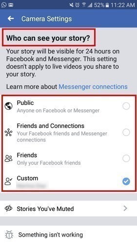 صورة لـ كيفية إنشاء وتخصيص قصص Facebook | Story-Privacyy-DzTechs