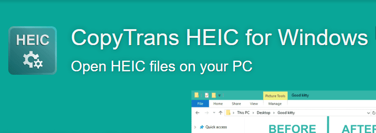 صورة لـ كيفية تحويل HEIC إلى JPG على نظام التشغيل Windows 10 | Windows10-copytrans-DzTechs