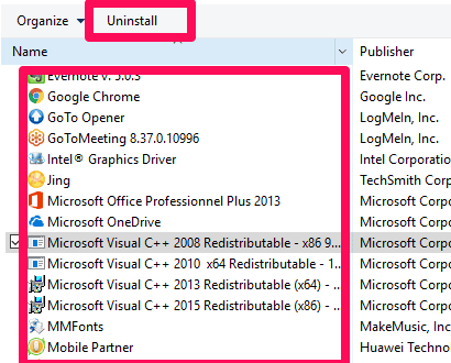 صورة لـ كيفية استكشاف خطأ critical structure corruption وإصلاحه في نظام التشغيل Windows 10 | Windows10-prorams-and-features-app-DzTechs