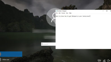 صورة لـ كيفية الوصول إلى التطبيقات من خلال شاشة القفل في Windows 10 | access-apps-windows-login-lock-screen-header