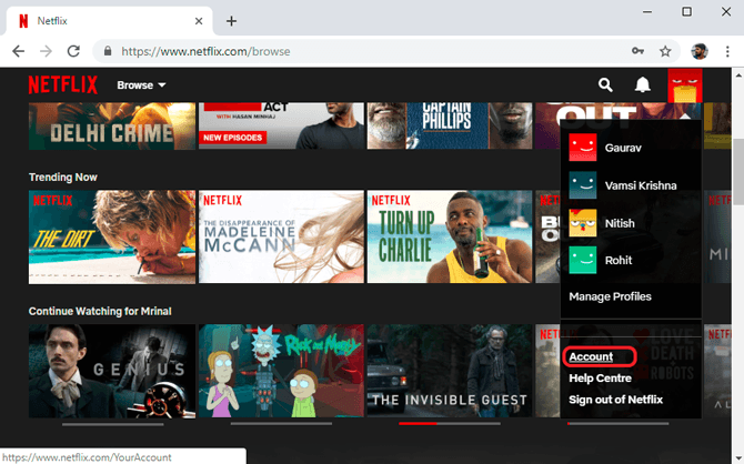 صورة لـ إصلاح خطأ Netflix: لقد قمت بالتحميل على العديد من الأجهزة | account-DzTechs