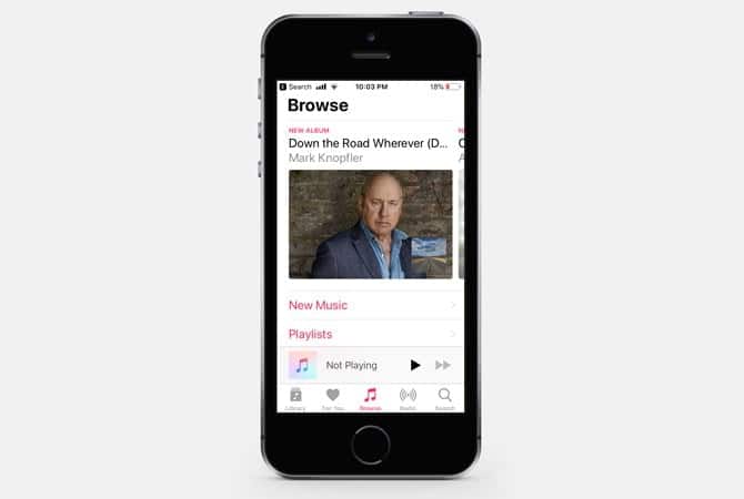 صورة لـ أفضل 9 تطبيقات لبث الموسيقى بشكل مجاني لهاتفك الذكي Android و iOS | apple-music-DzTechs