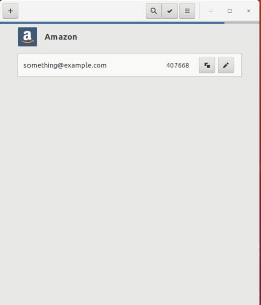 صورة لـ كيفية توليد رمز المُصادقة الثُنائية من سطح المكتب Linux | authenticator-account-added-DzTechs