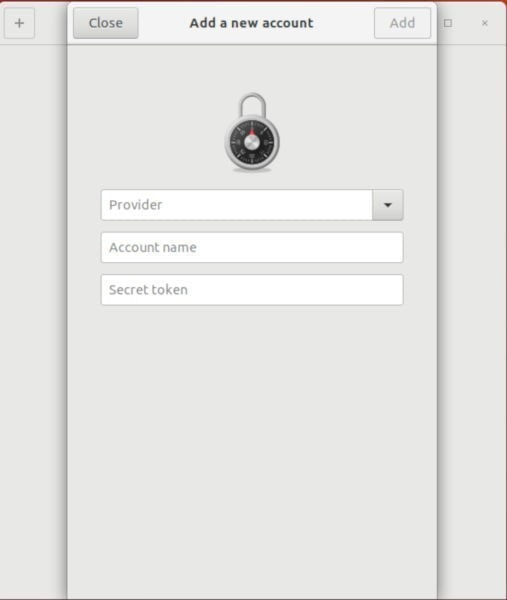 صورة لـ كيفية توليد رمز المُصادقة الثُنائية من سطح المكتب Linux | authenticator-add-DzTechs