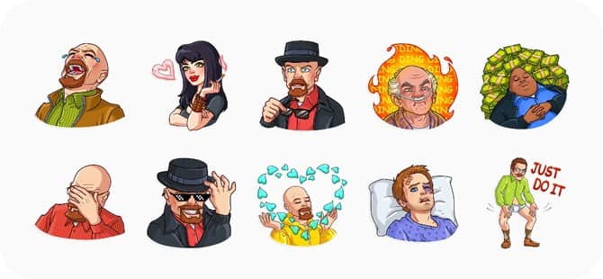 صورة لـ أفضل تطبيقات الملصقات للـ WhatsApp (2023) | breaking-bad-DzTechs