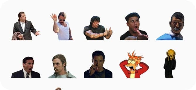 صورة لـ أفضل تطبيقات الملصقات للـ WhatsApp (2023) | celebrity-meme-telegram-DzTechs