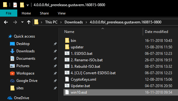 صورة لـ كيفية تحويل ملفات ESD إلى ISO في نظام التشغيل Windows 10 | convert-esd-to-iso-copy-esd-file-to-esd-toolkit-folder-DzTechs