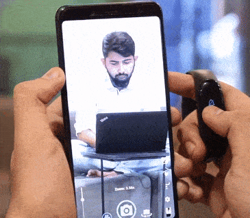 صورة لـ كيفية التحكم بكاميرا جهاز Android الخاص بك باستخدام Mi Band | ezgif.com-optimize-2-1-DzTechs