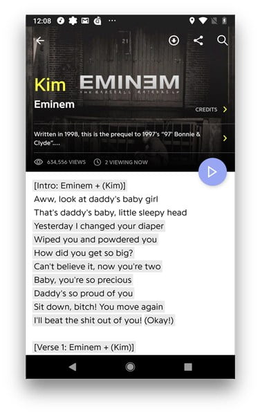 صورة لـ أفضل تطبيقات كلمات الأغاني للـ Android (لسنة 2023) | genius-1-DzTechs