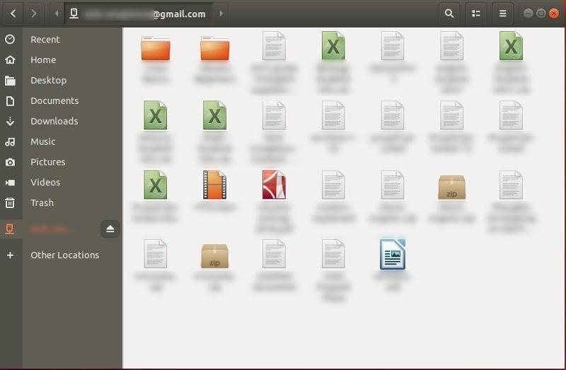 صورة لـ كيفية تركيب وتحميل Google Drive في نظام Ubuntu | gnome-google-drive-mounted-DzTechs
