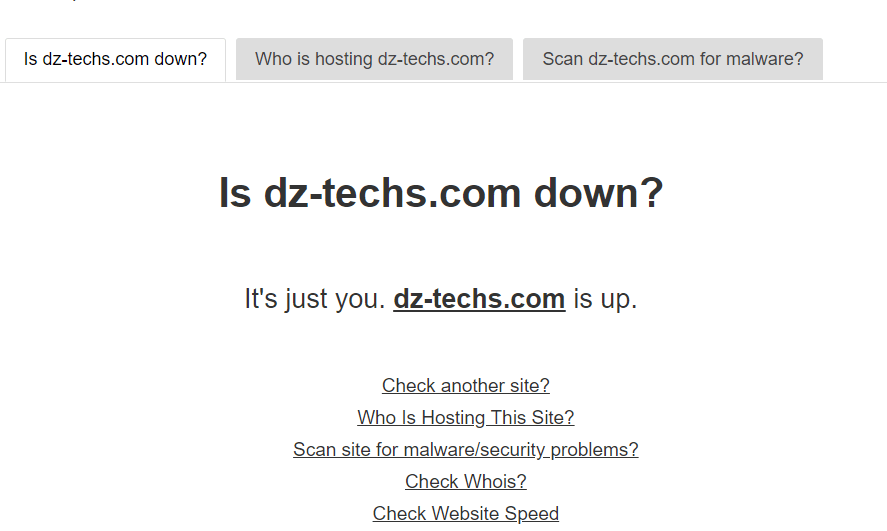 صورة لـ ما هو خطأ 502 Bad Gateway (وكيف يمكن إصلاحه)؟ | is+dz-techs+down-DzTechs