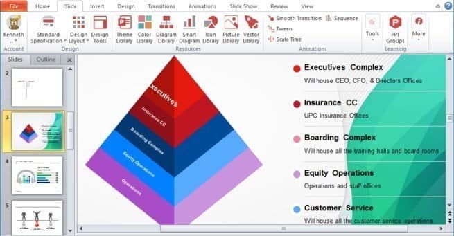 صورة لـ قم بتجهيز عرض PowerPoint التقديمي الخاص بك باستخدام iSlide | islide-color-schemes-DzTechs