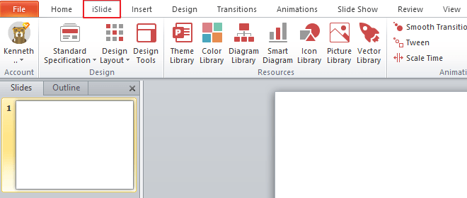 صورة لـ قم بتجهيز عرض PowerPoint التقديمي الخاص بك باستخدام iSlide | islide-tab-DzTechs