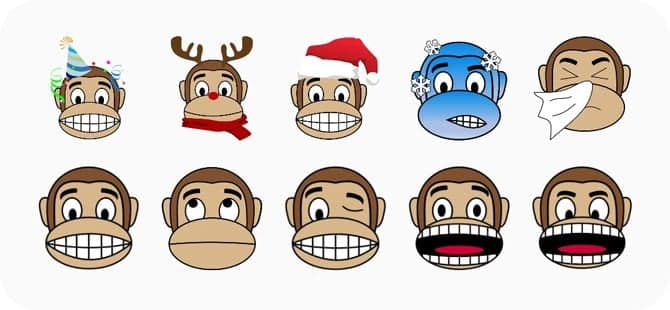 صورة لـ أفضل تطبيقات الملصقات للـ WhatsApp (2023) | monkey-DzTechs