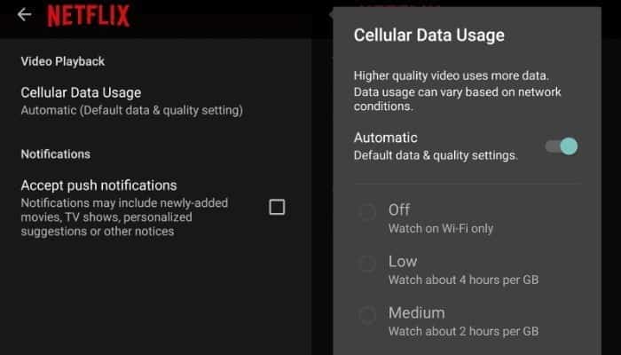 صورة لـ نصائح مفيدة لـ Netflix لتحسين المشاهدة من خلال بعض الإصلاحات السهلة | netflix-celldata-DzTechs