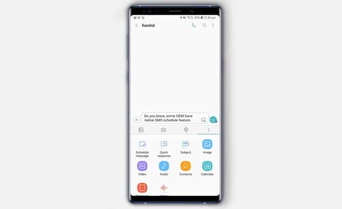 صورة لـ أفضل 10 تطبيقات لجعل الرسائل النصية تلقائية | note-9-DzTechs