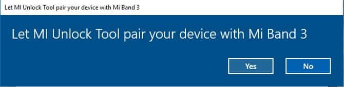 صورة لـ فتح قفل Windows باستخدام Mi Band 3/2 | permission-to-pair-mi-band-DzTechs